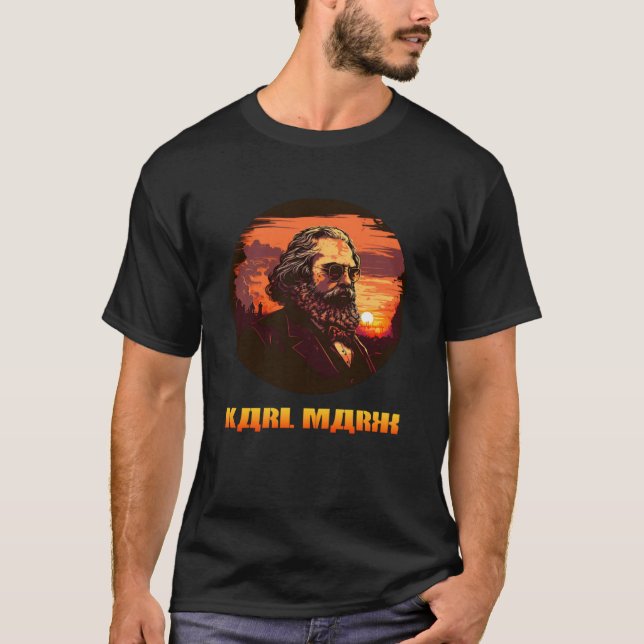 Funny Karl Marx, Socialista, Comunista Pullover Ho (Frente)