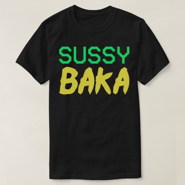 Funny Meme Sussy Baka Pullover  (Frente do Design)