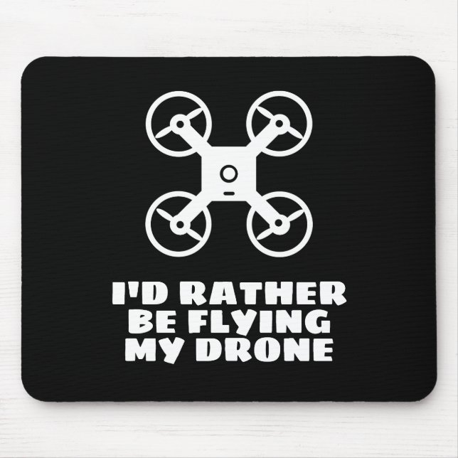 Funny mousepad para piloto de drone (Frente)