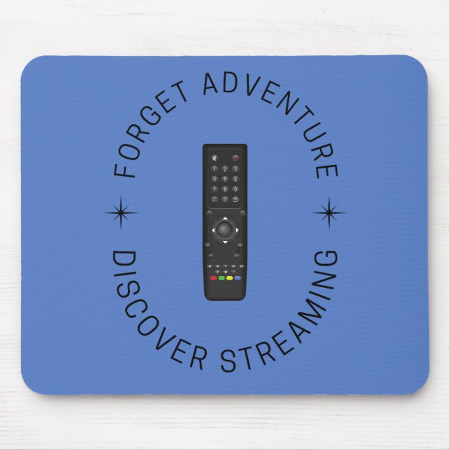 Funny Mousepad | Presente de TV e jogador (Frente)