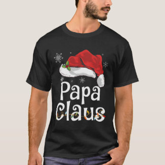 Funny Papa Claus Christmas T-Shirt Pajamas Santa G
