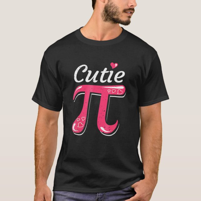 Funny Pi - Símbolo Camisetas Cutie Pie - Dia Nacio (Frente)