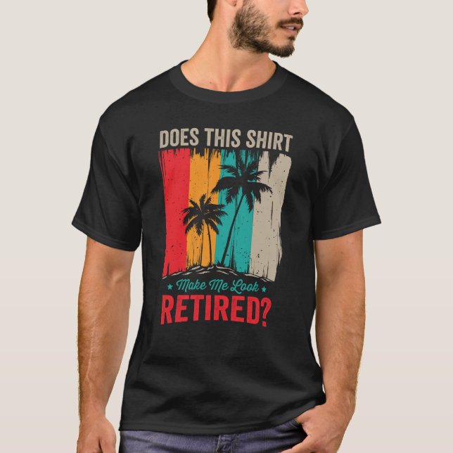Funny retirement t-shirt (Frente)