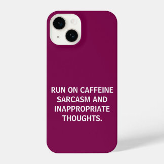 FUNNY RUN ON CAFFEINE SARCASAM ADD YOUR OWN QUOTE