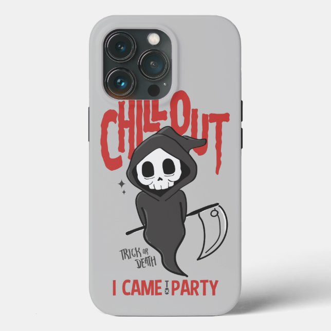 Funny Sarcastic Grim Reaper Halloween (Verso)