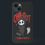 Funny Sarcastic Grim Reaper Halloween<br><div class="desc">Feliz Dia das Bruxas a todos! Você está pronto para trazer o espírito do Dia das Bruxas? Esse Dia de as Bruxas engraçado Chill Out Eu Vim Para Festejar O Funny Grim Reaper é a melhor maneira de me envolver em Noites de Horror. Vamos celebrar este Dia das Bruxas de...</div>