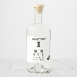 Funny Sobriety Test 🍻 Blurry Eye Chart Hillbilly