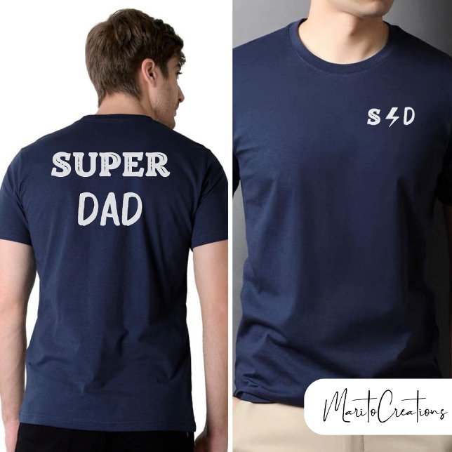 Funny super dad t-shirt for dad, father's day. (Criador carregado)