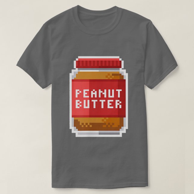 Funny Top Peanut Butter Crunchy PBJ Loves Hallowee (Frente do Design)