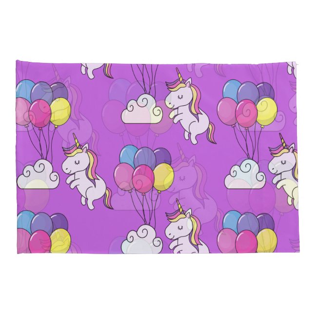 Funny Unicorn Pattern Magic Horse (Parte Traseira - Direita)
