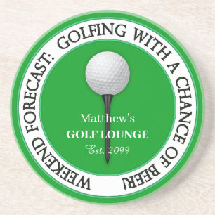 Funny Weekend Golf Lounge / Porta copos Bar