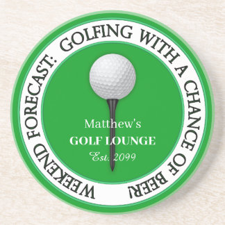 Funny Weekend Golf Lounge / Porta copos Bar