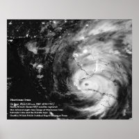 Furacão Irma 8x10 Poster