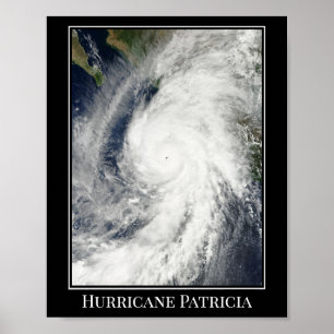 Furacão Patricia Poster