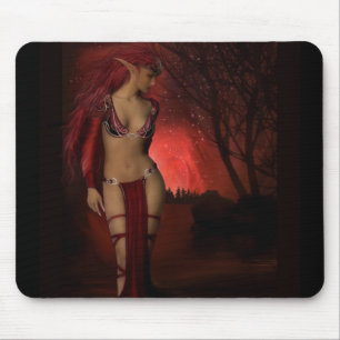Fúria das noites - Mousepad feericamente