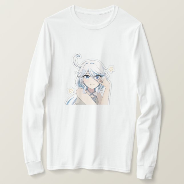 Furina Genshin Impact T-Shirt design (Frente do Design)