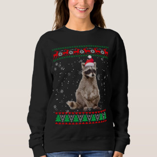 Furioso Suéter Furioso Xmas Animais de Natal Racco