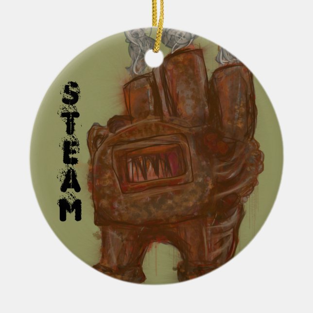 Furnace Steampunk, ornamentos (Frente)