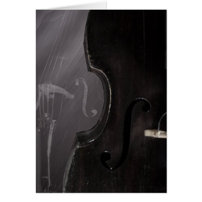 Furo baixo de f - cartão (Frente)