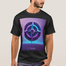 "Fusão Geométrica: T-Shirts masculinas modernas"