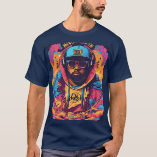 Fusão Harmonica: Natureza Encontra-se com T-Shirt