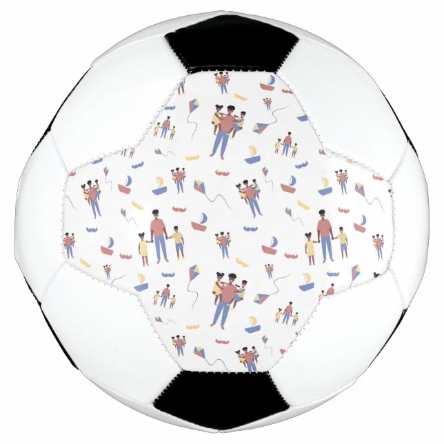 Futebol Bola de dia de os pais (Frente)