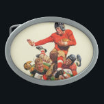 Futebol da faculdade<br><div class="desc">Artista: Receptor do futebol de J.F. Kernan | que evita o equipamento</div>