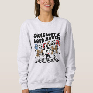 Futebol divertido Mamãe, camiseta personalizada de