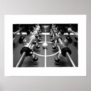 Futebol: é mais do que apenas um poster de jogo