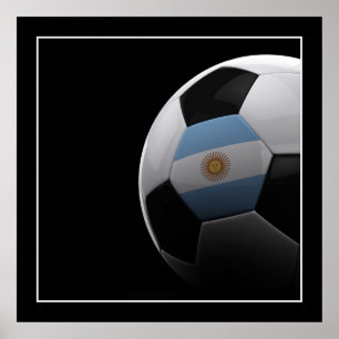 Futebol em Argentina - POSTER