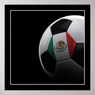 Futebol em México - POSTER