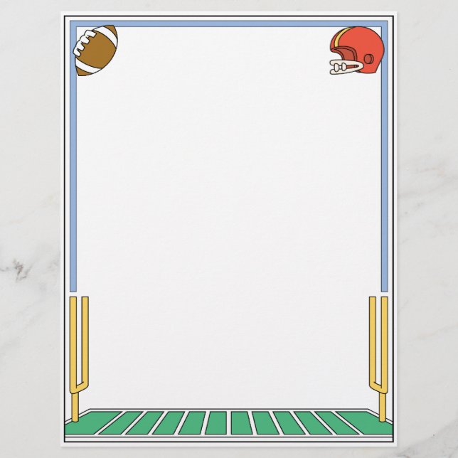 Futebol Letterhead (Frente)