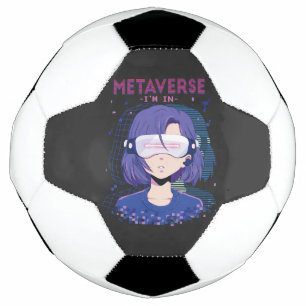 Futebol Menina do anime óculos de realidade virtual Bola d