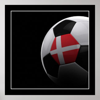 Futebol na Dinamarca - POSTER