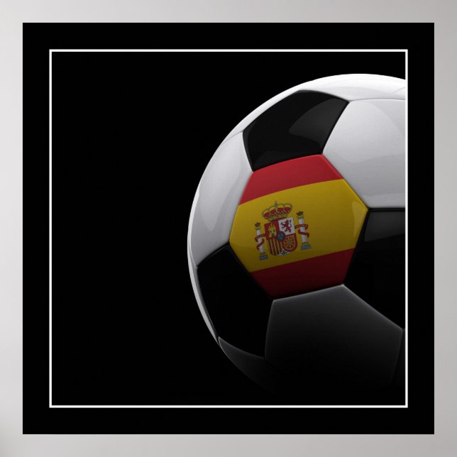 Futebol na Espanha - POSTER (Frente)