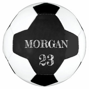 Futebol Número do Jogador da Bola de Nome Personalizado