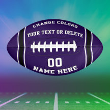 Futebol personalizado em suas cores e texto