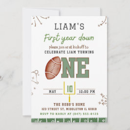 Futebol - Primeiro Convite de Aniversário, Esporte