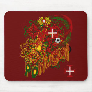Futebol Tugas Mousepad de Portugal