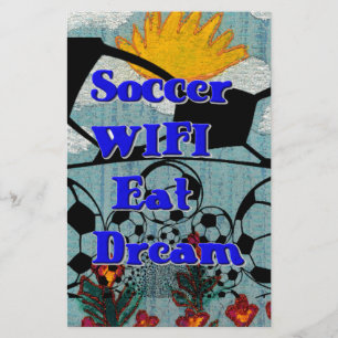 Futebol WIFI Comeu Sonho - Divertido Impressão de