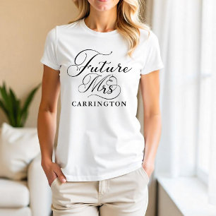 Futura Sra. Camisa – Camiseta Noiva Roteiro Person
