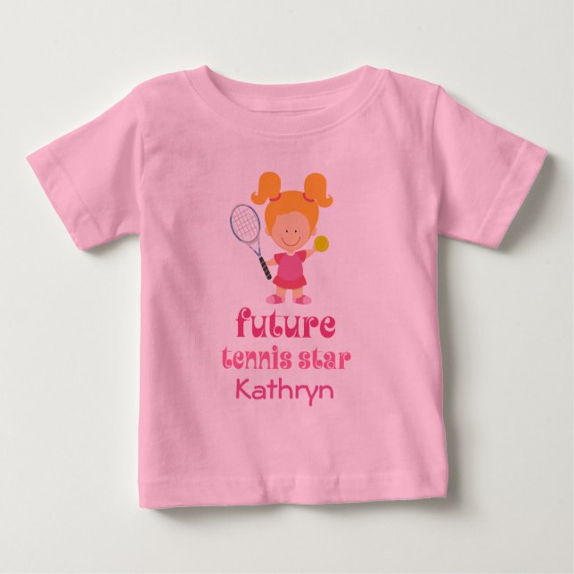 Futuras Tênis Star Girls Personalizadas T-shirt (Frente)