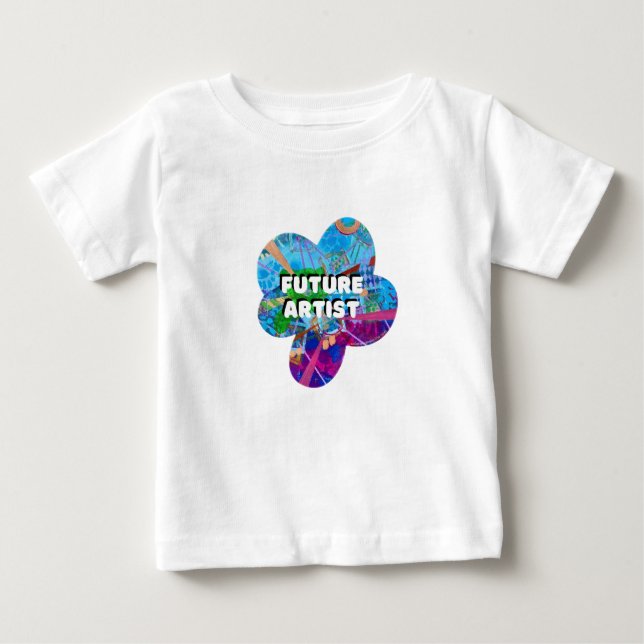 Futuro Artista Crianças T-Shirt (Frente)