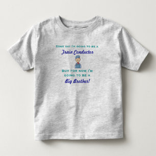 Futuro Condutor de Comboios Camisa Grande Irmão