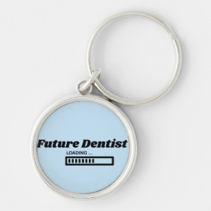Futuro Dentista Carregando Chaveiro Redondo Divert