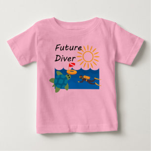 Futuro Design de Mergulhador - Camiseta de Jersey