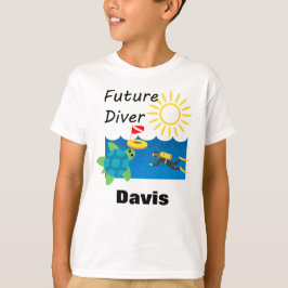 Futuro Design de mergulho - Camisa básica para cri