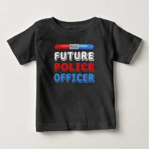 Futuro Policial Baby T-Shirt