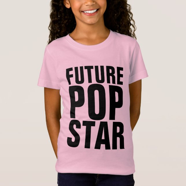 FUTURO POP STAR KIDS T-SHIRTS (Frente)
