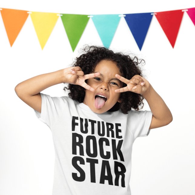 FUTURO ROCK STAR KIDS T-SHIRTS (Criador carregado)